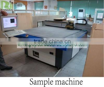 Easy to Carry and Assemble Fashion Cardboard Display Stand Tray with Hooks