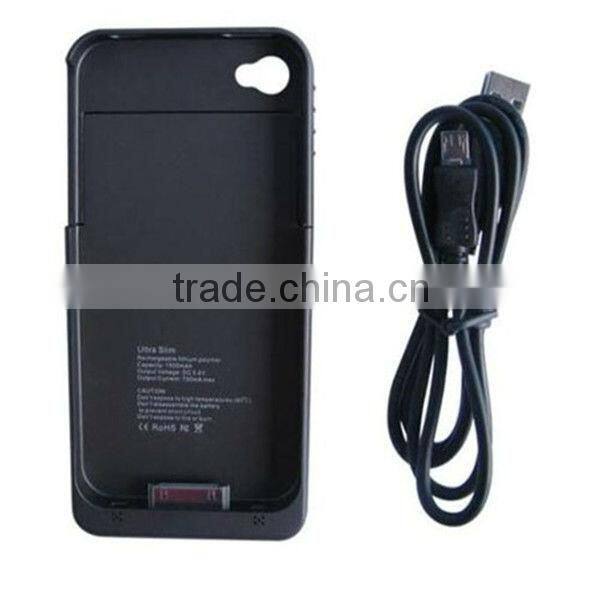 2013 Brand New 1900mAh power case for iphone4 4s