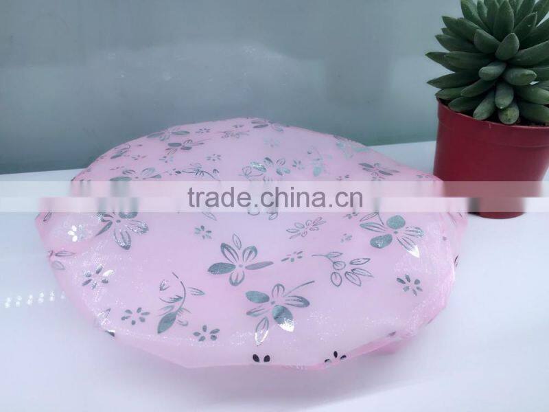printed shower cap