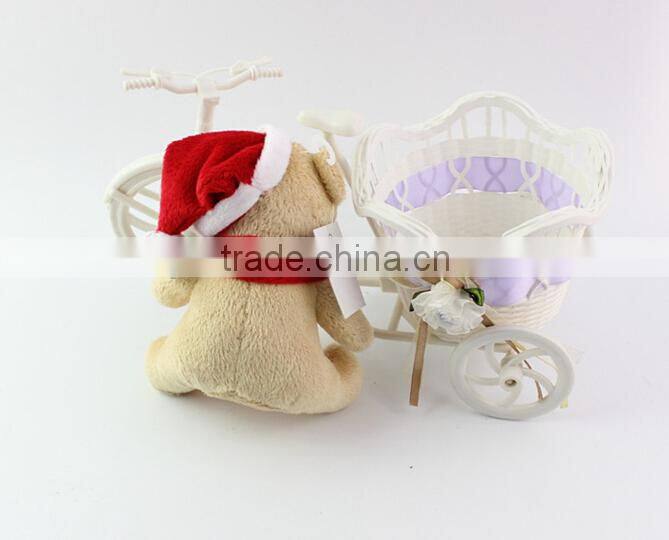 plush toy mini christmas bear