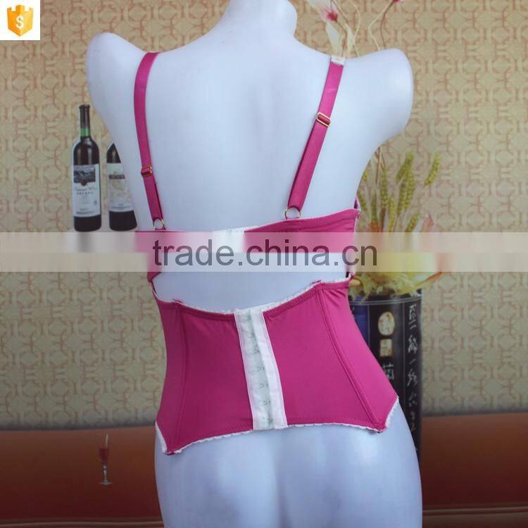 sexy lace slimming corset,sexy pink mature lngerie corset