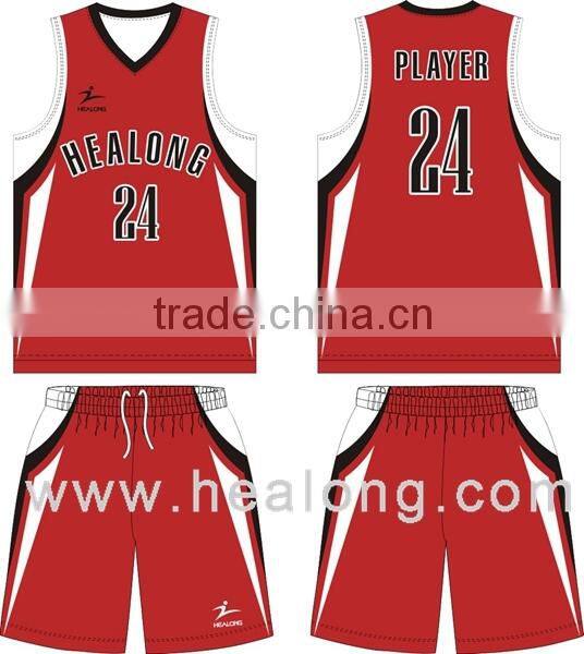 High quality cool basketball jersey designs