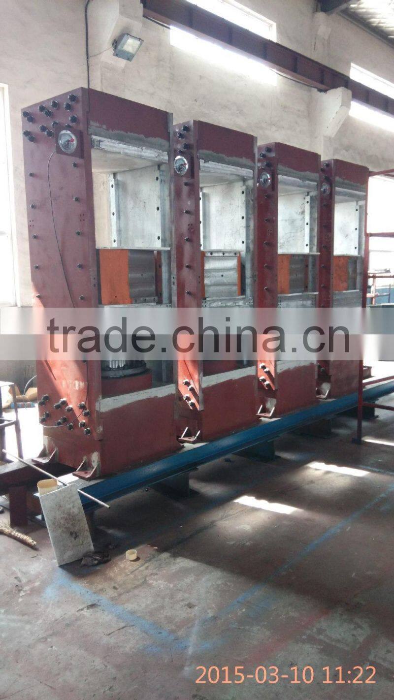 Conveyor belt hot vulcanizing / Sulfide / curing machine