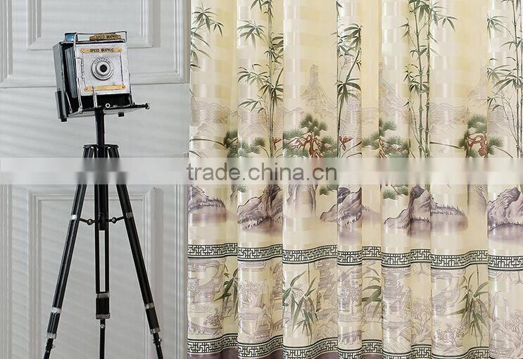 2015 Europe type style cheap hot sale curtain for jacquard Shower window curtain forliving room