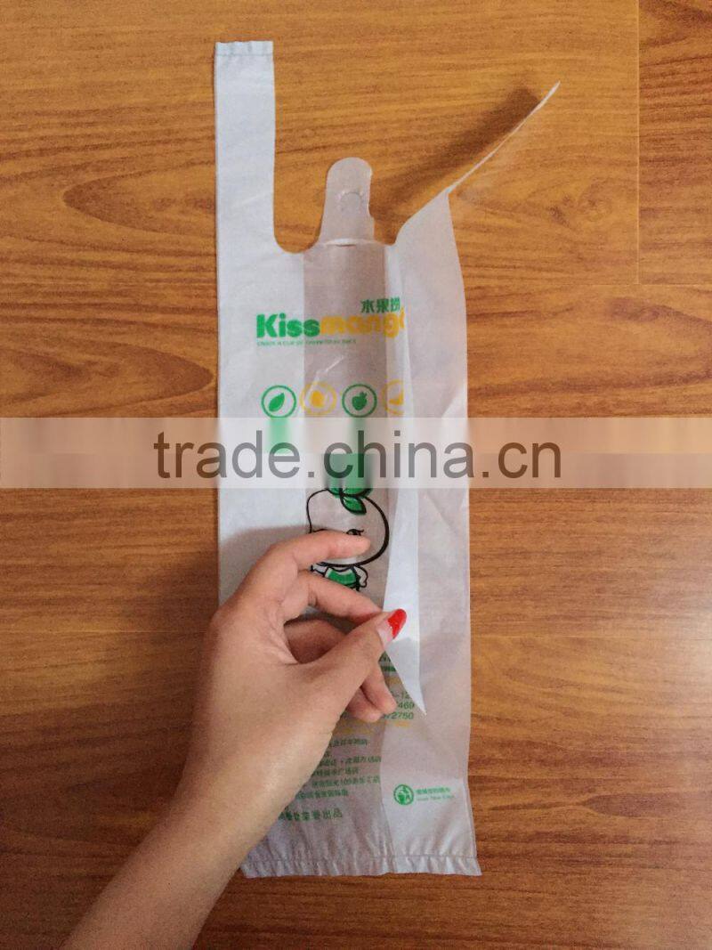 Kiss Mongo Cold Drinking Take-Away Plastic Singlet Bag