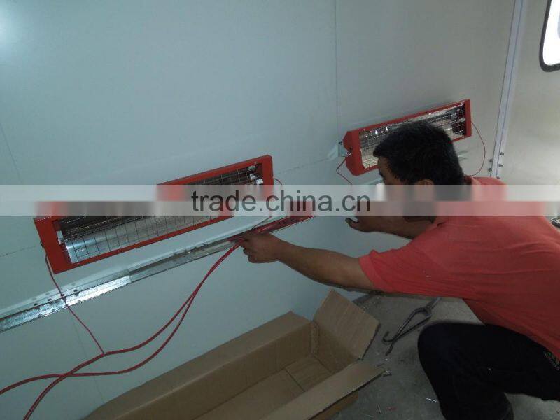 DOT-F3 Durable spray booths are furniture paint booths with high quality and resonable price