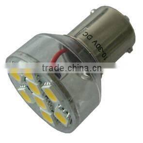 1.3W BA15S china factory blue led car interior light 12v ac