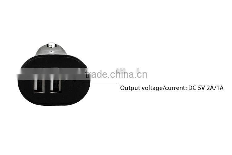 2-Port Rapid Smart Fast Charge Car Charger Auto Adapter