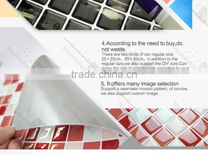 Yashi high quality mosaic wall tile sticker