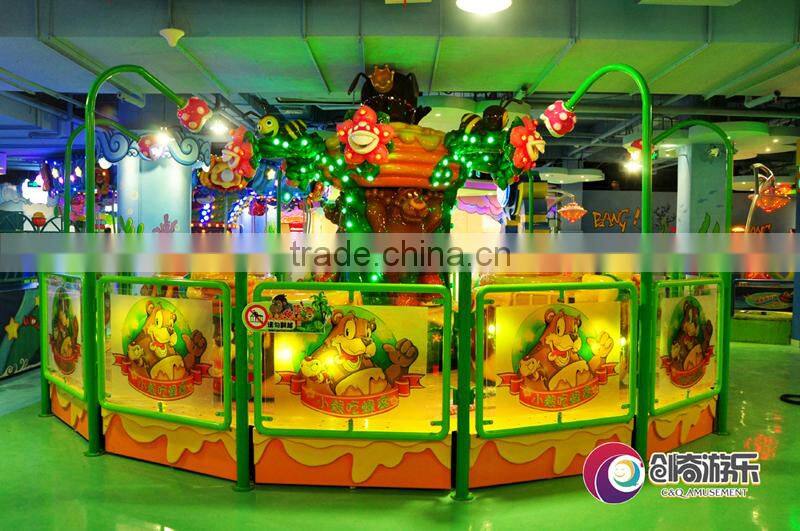 bear and honey, coffee cup, turning cup, indoor amusement park, cheap kids rides