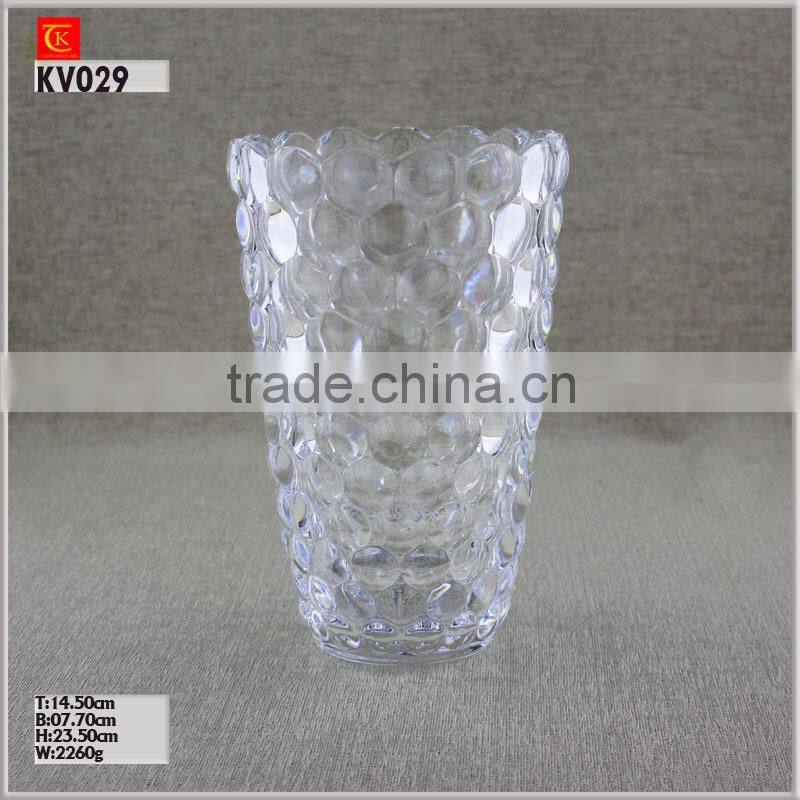 High quality boat shaped vase products from glass vase manufacturers