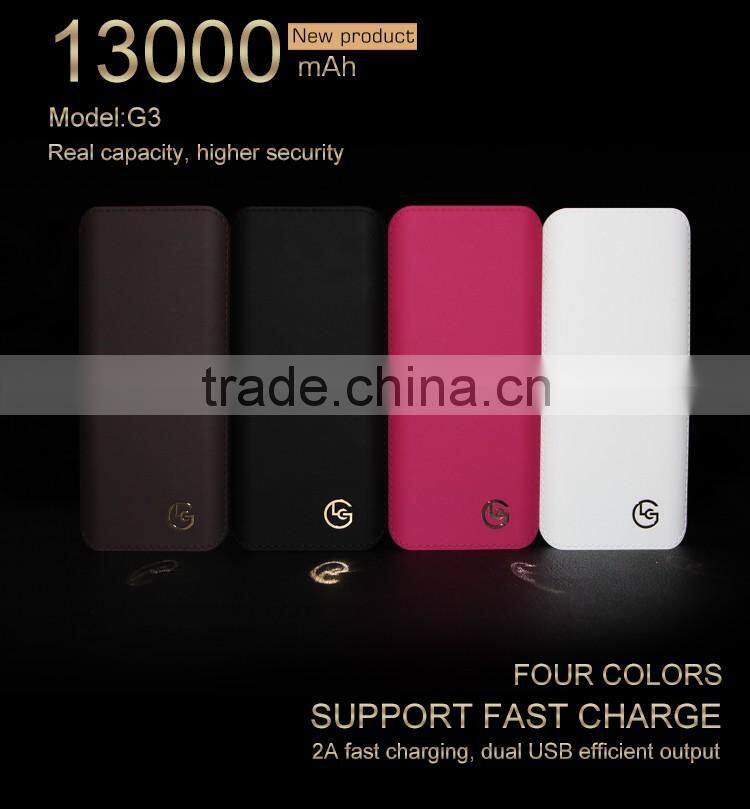 13000mAh Rechargeable travel power bank case for galaxy s4 mini i9190