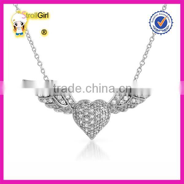 2015 China wholesale daisy jewelry 925 sterling silver pendant necklace