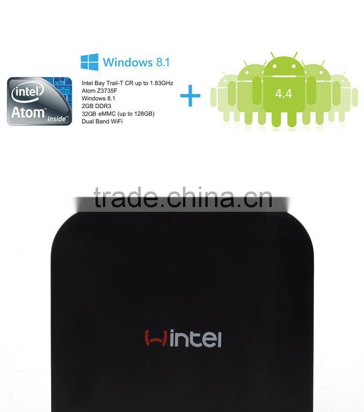 Windows 8.1 remote control LAN port mini pc i5