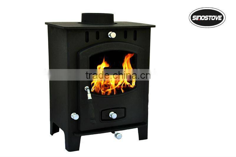 cast iron freestanding steel stove /cast iron wood stove 2001 with CE