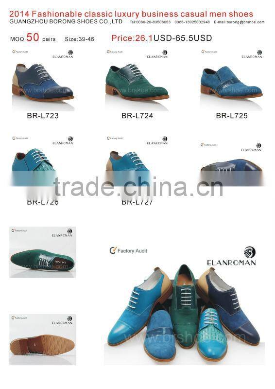 High grade genuine leather dress shoe for men formal business and party