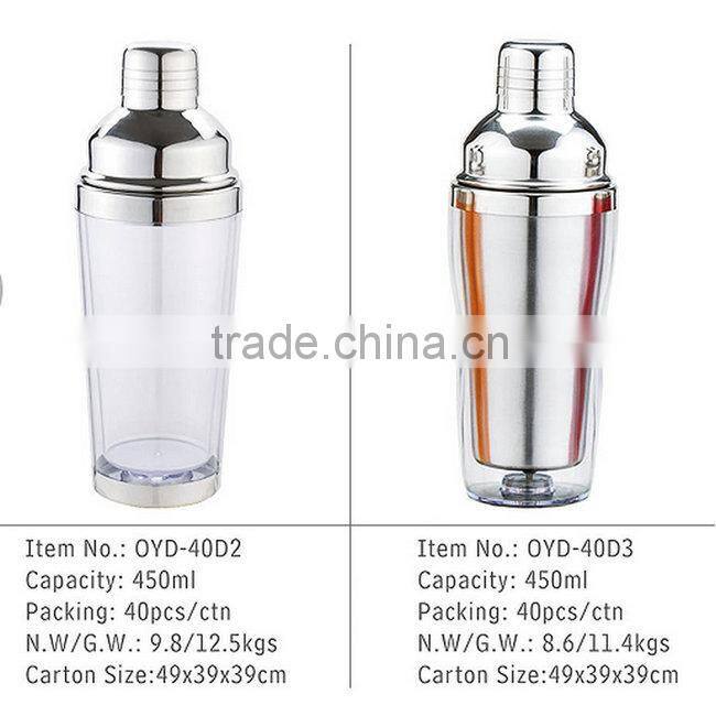 China manufacturer wholesale dual shaker bottle best selling products in japan
