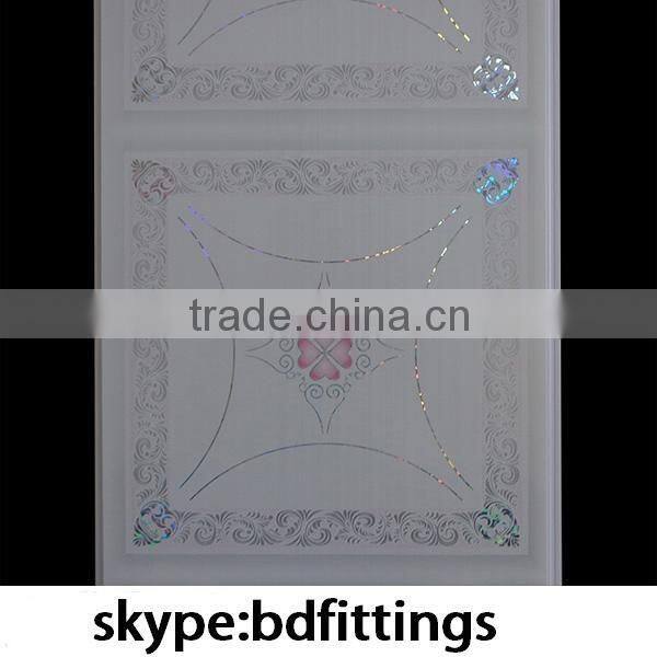 waterproof fireproof plastic ceiling pvc roof panel
