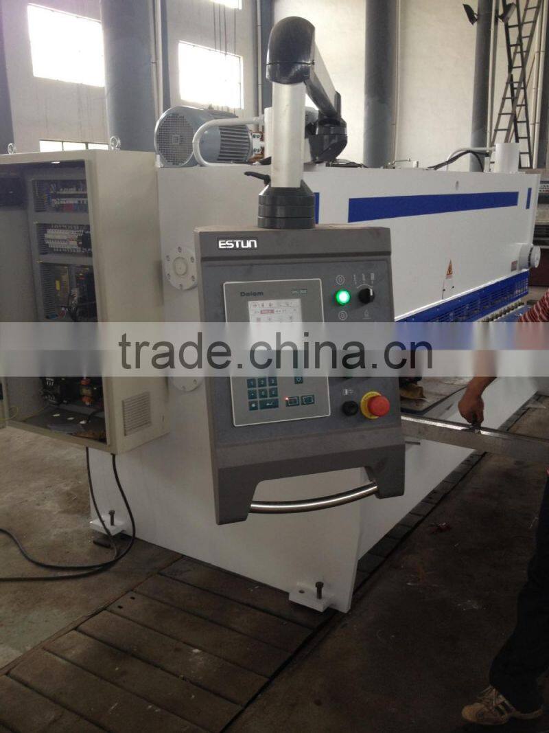 QC11Y-8*3200 mm China supplier Hydraulic Guillotine Shearing Machine, matel sheet cutting machine