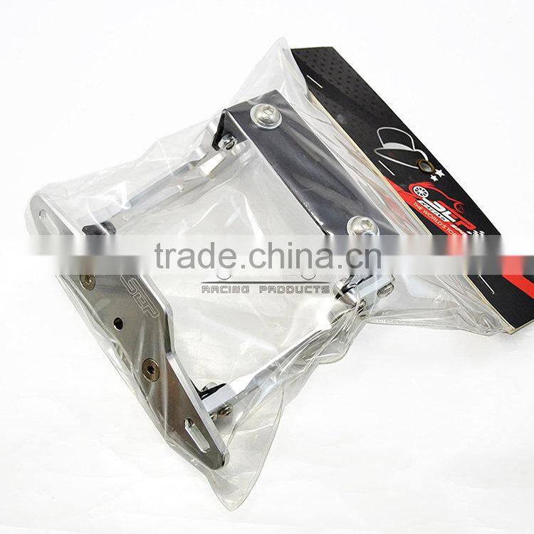 BJ-LPL-030-SV Manufacturer CNC Billet Aluminum Motorcycle Licence Plate Bracket