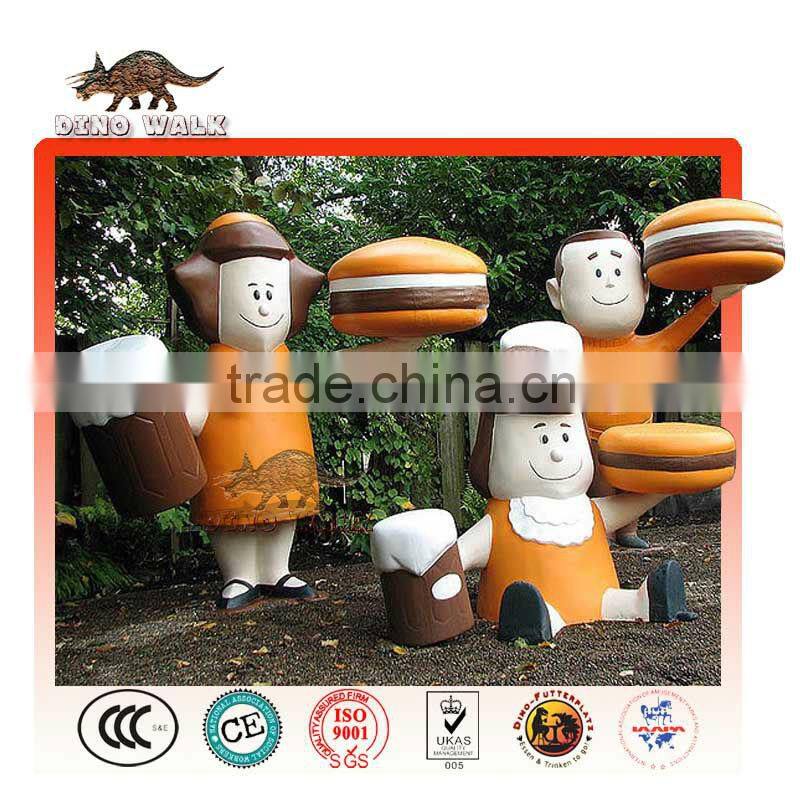 Customized Fiberglass Cartoon Figure