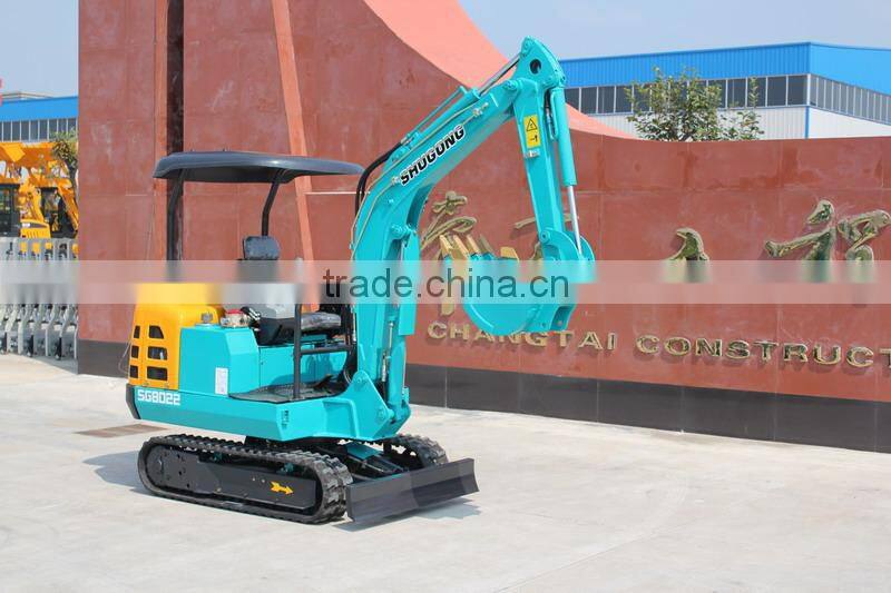 1.8ton cheap mini hydraulic excavator/mini digger/2.2ton hydraulic excavator/cheapest mini excavator/construction machinery