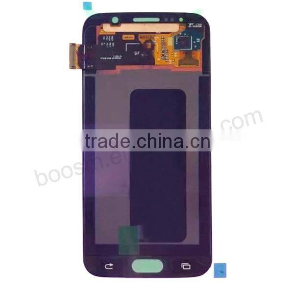 100% Tested original display for samsung s6 clone,top quality lcd for s6 clone,for galaxy s6 lcd screen replacement