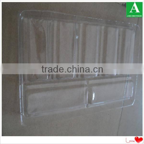 Custom oem blister package tray of vacuum thermoforming