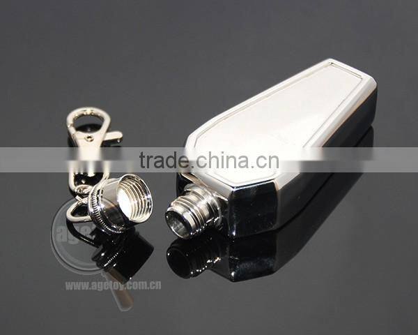 1oz Personalized Coffin Shape Stainless Steel Portable Flagon Kettle Oilcan 28ML Metal Travel Wine Pot Mini Custom Hip Flask