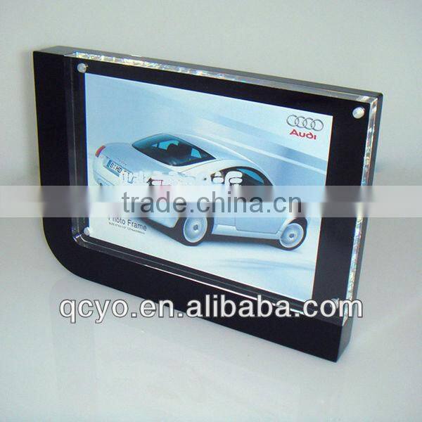 clear acrylic open sexy girl full photo paper photo frame
