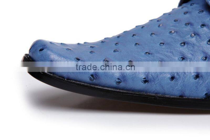 2015 new design factory leather causal men shoes