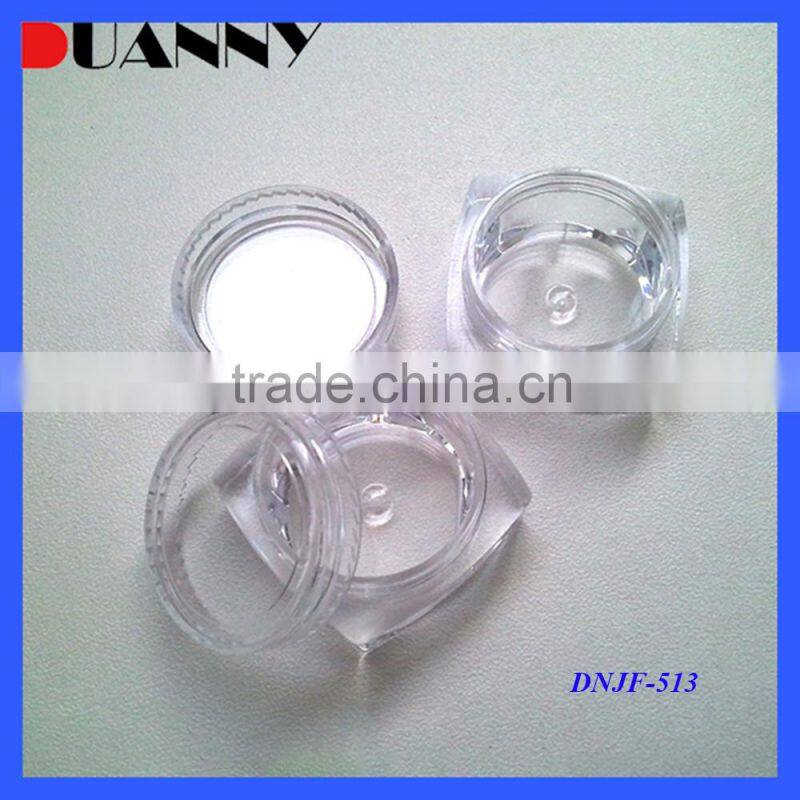 5g Square Cosmetic PS Jar Packaging,5g Square PS Jar