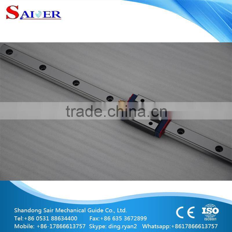 SAIR linear motion guide rail SER-GD25 with linear block