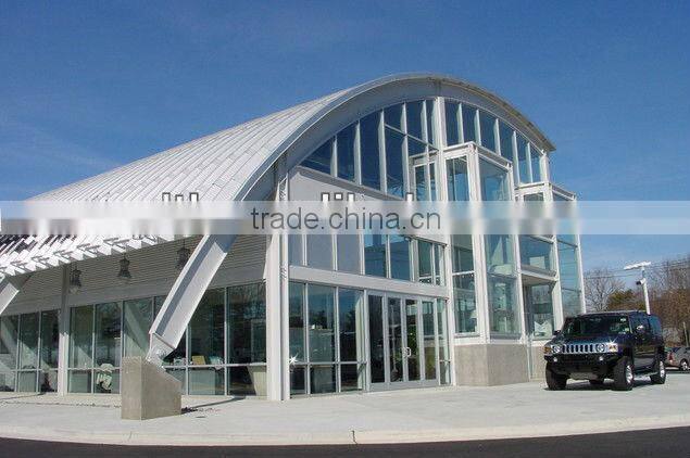 prefabricated steel structural frame exhibition room