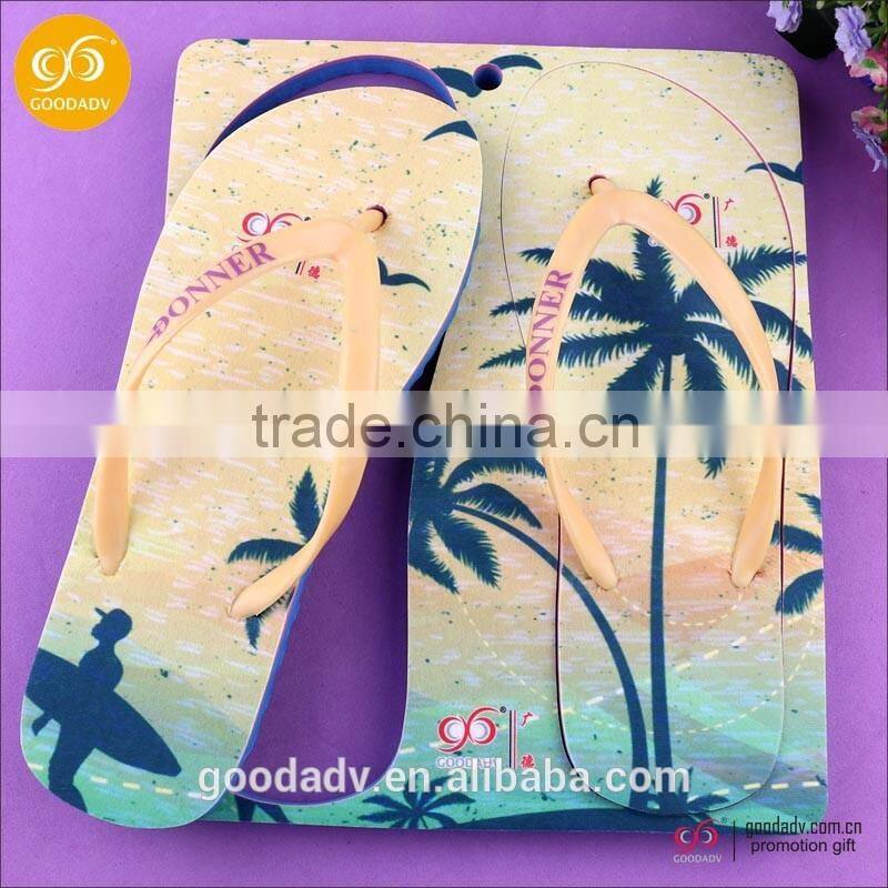 Guangzhou shoes factory custom different types of eva beach slippers