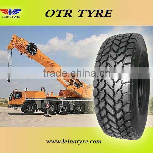 E2 Radial OTR tyre 385/95R24 THREE STAR crane tyre