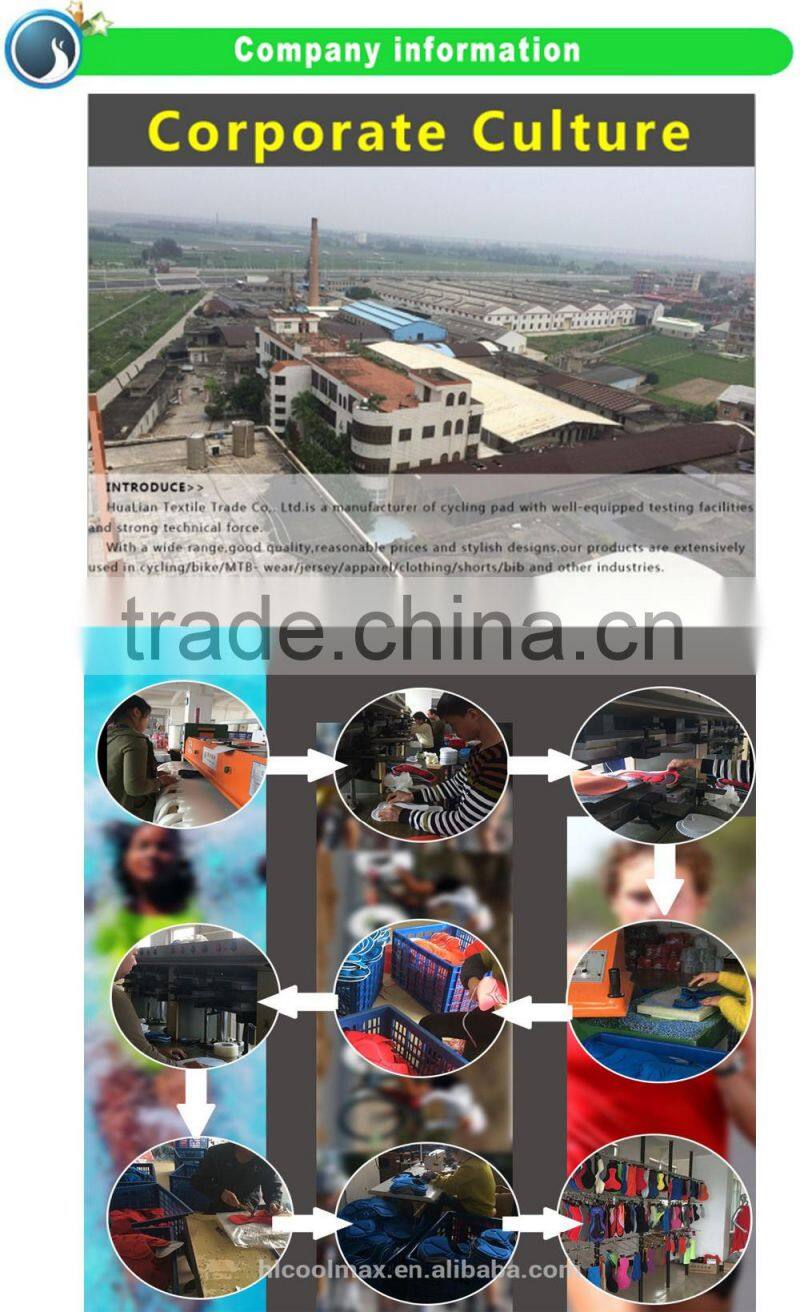 wholesale custom design padded underwear for cycling