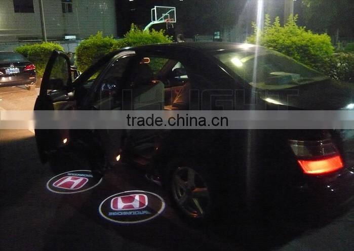 Car ghost shadow project led door handle light