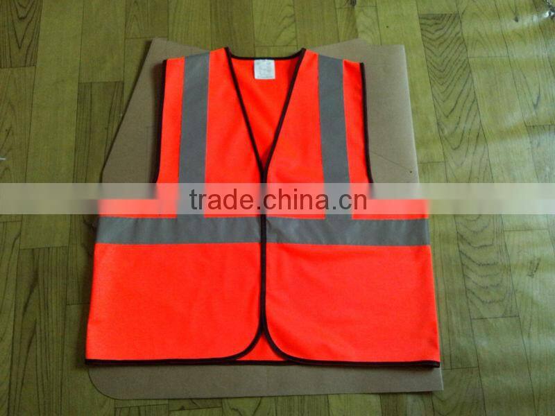 Adult High Vis Viz Reflective Safety Vest Waistcoat with EN20471 Certificate