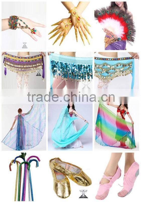 New sexy wholesale belly dance costumes from wuchieal for sale(QC2223)