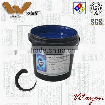 Anti acid blue ink for jewelry, watch accessories,electronics components