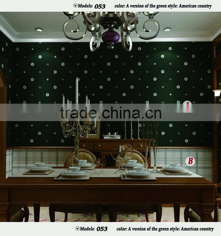 Hot selling non woven wallpaper for house decoration wallpaper