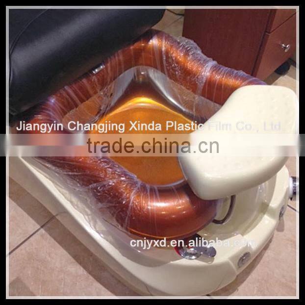 transparent shower liner for pedicure chair