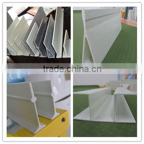 High quality 100mm oval hollow fiberglass support beam for pig/poultry/livestock farms, support beams for construction