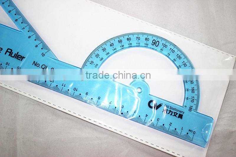 2015 Hot Factory OEM High Quality PVC Ruler school stationery
