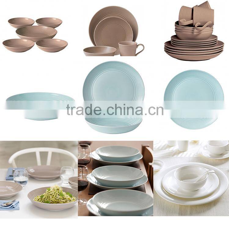 CP-191 Wholesale ceramic porcelain turkish dinnerware set