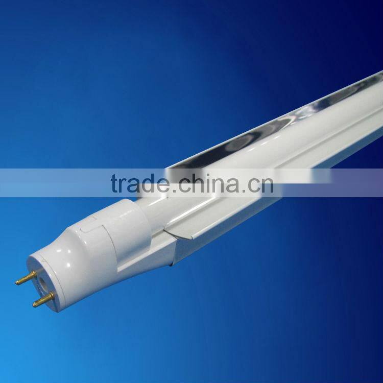 T8 to T5 fluorescent lamp adapter with reflector UL listed