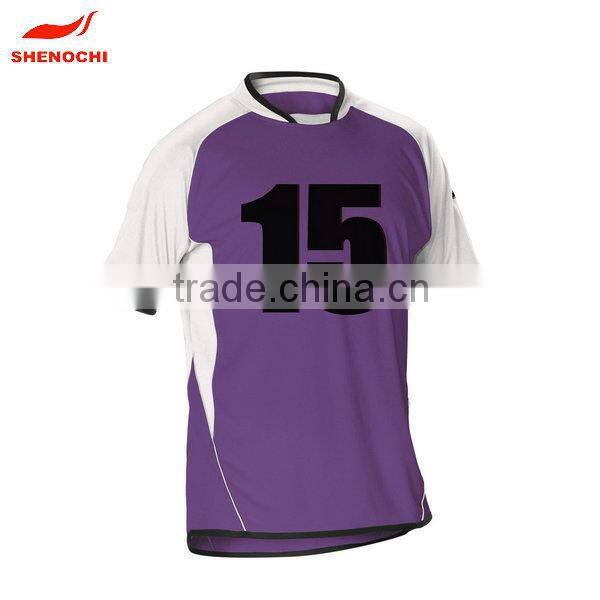 2015 low moq sublimated printing china cheap wholesale club football jersey