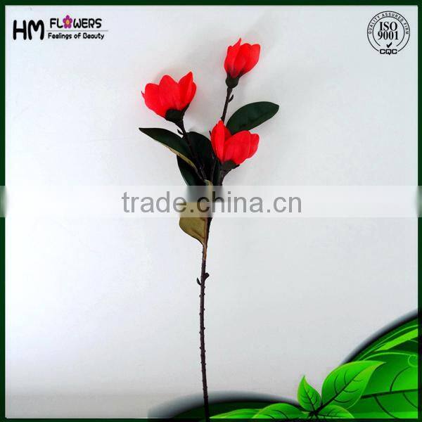 High Quality Decorative Artificial Flowers Artificial Magnolia Flowers