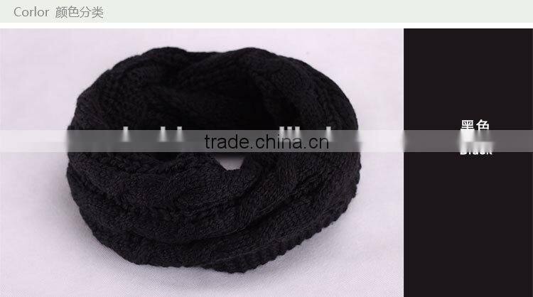 New product high quality infinity scarf knitting pattern WJ-645
